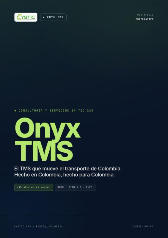 ONX TMS — Portafolio